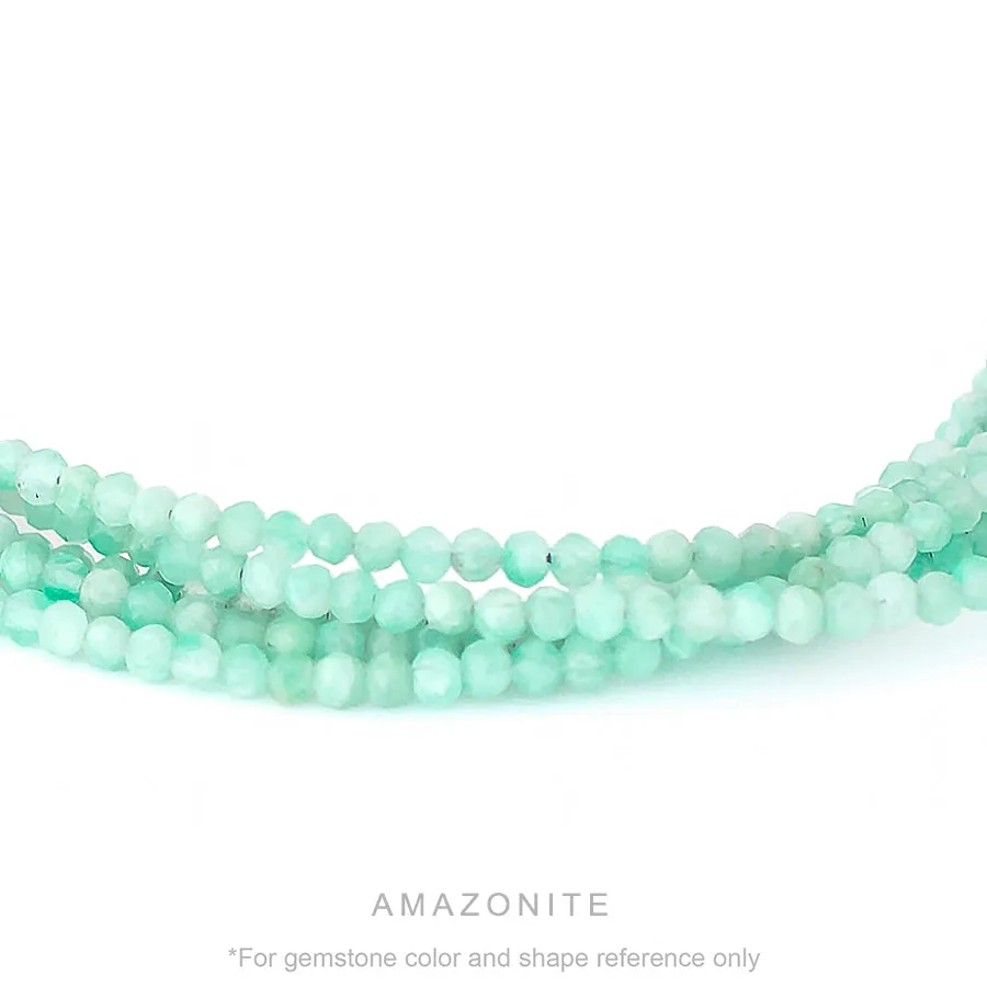 Hand-Tied Natural Gemstone Necklace