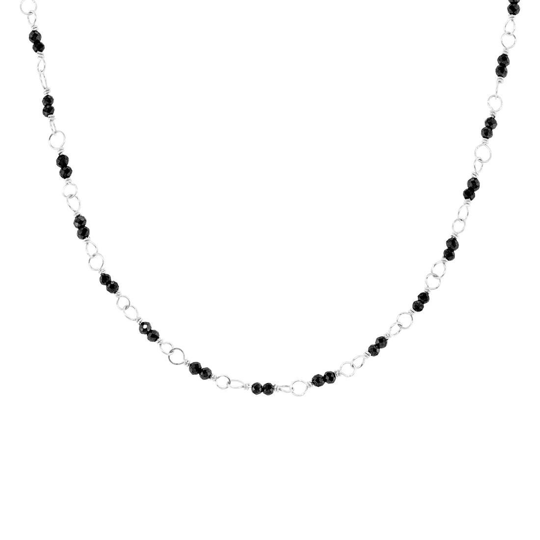 Hand-Tied Natural Gemstone Necklace