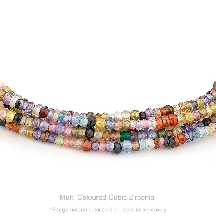 Hand-Tied Natural Gemstone Necklace