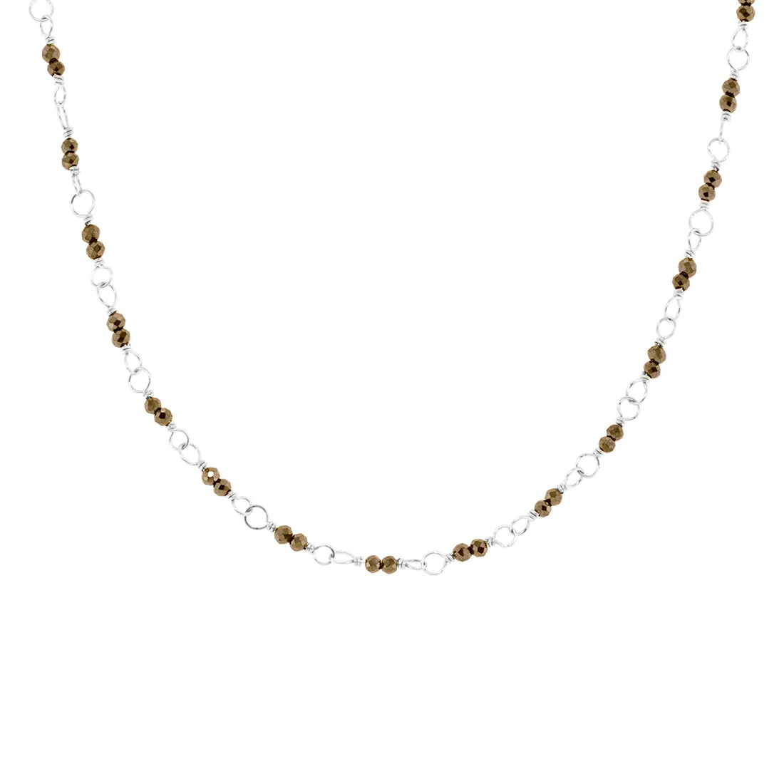 Hand-Tied Natural Gemstone Necklace