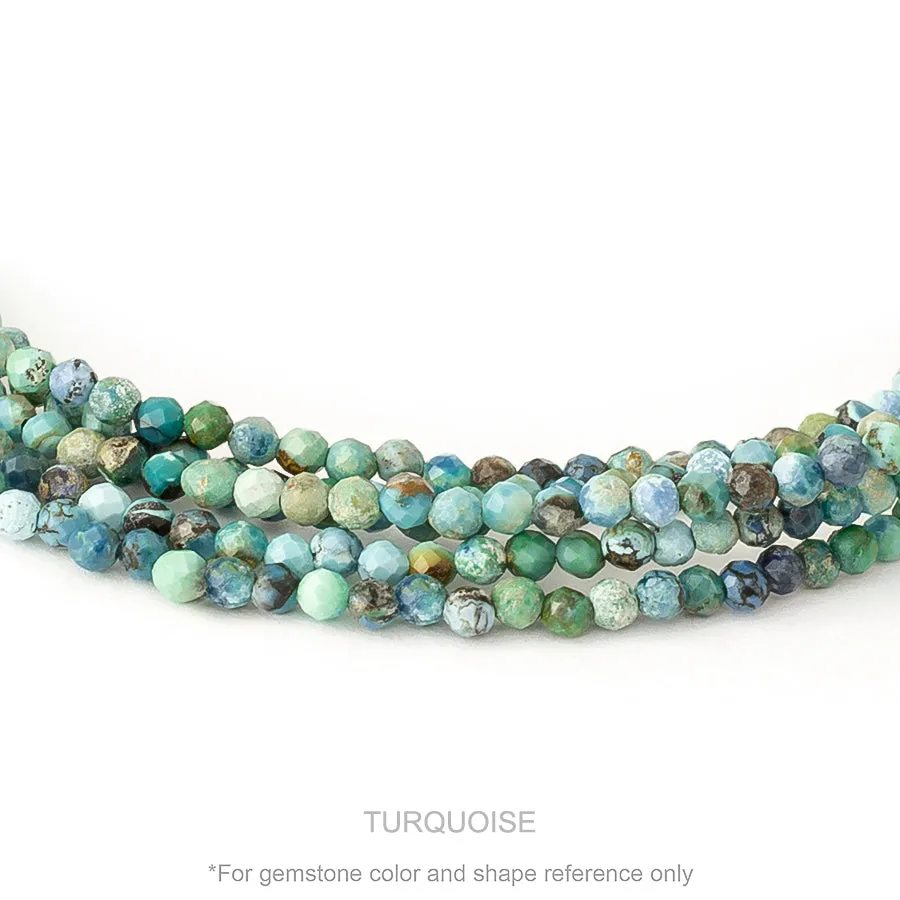 Hand-Tied Natural Gemstone Necklace