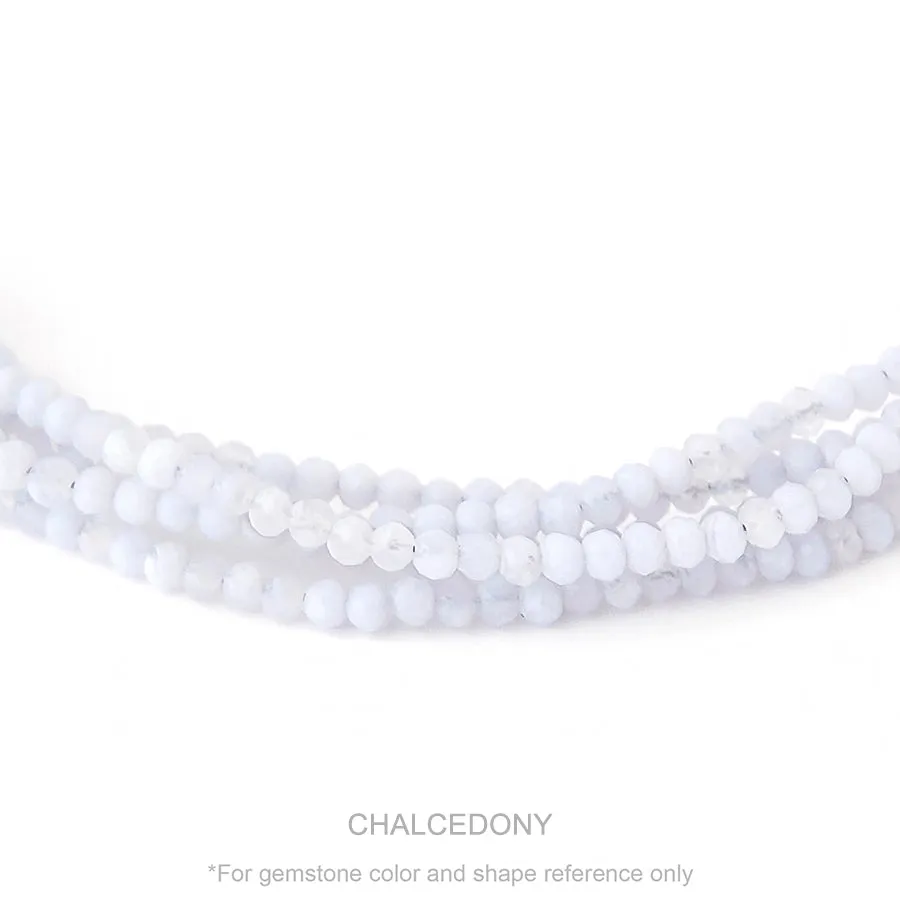 Hand-Tied Natural Gemstone Necklace