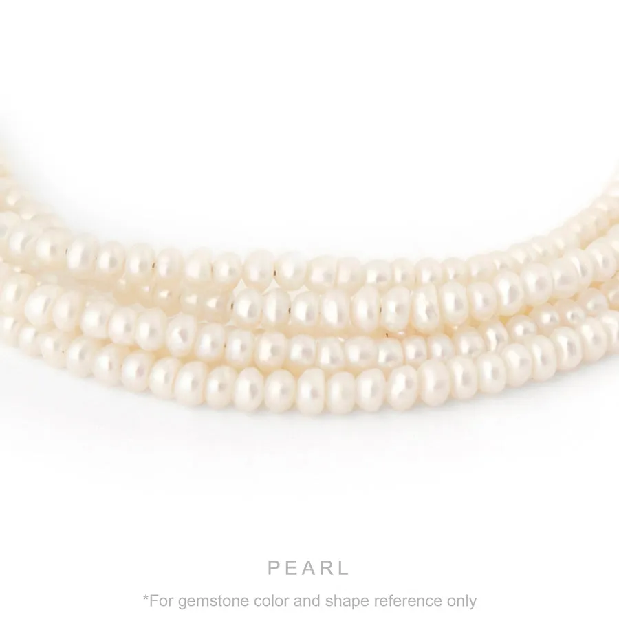 Hand-Tied Natural Gemstone Necklace