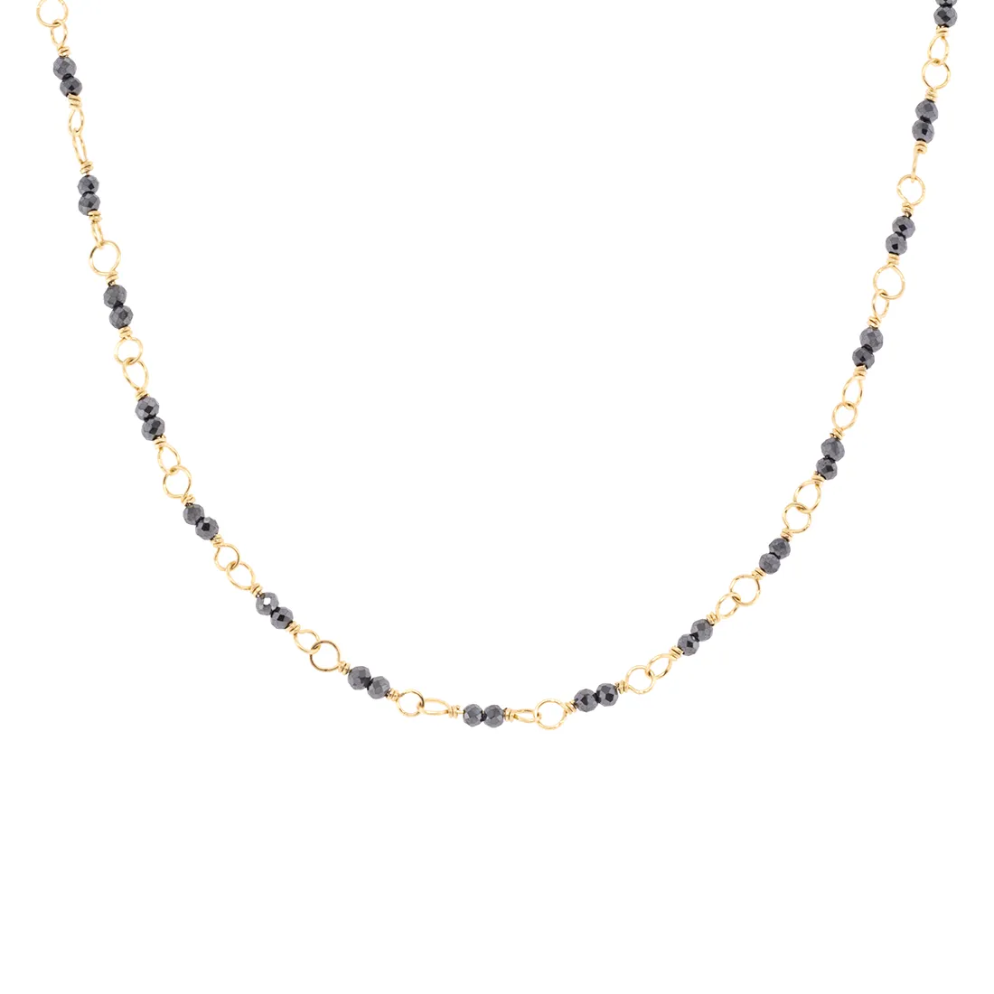 Hand-Tied Natural Gemstone Necklace