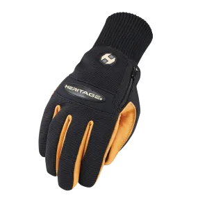 Heritage Winter Work Glove Black Tan