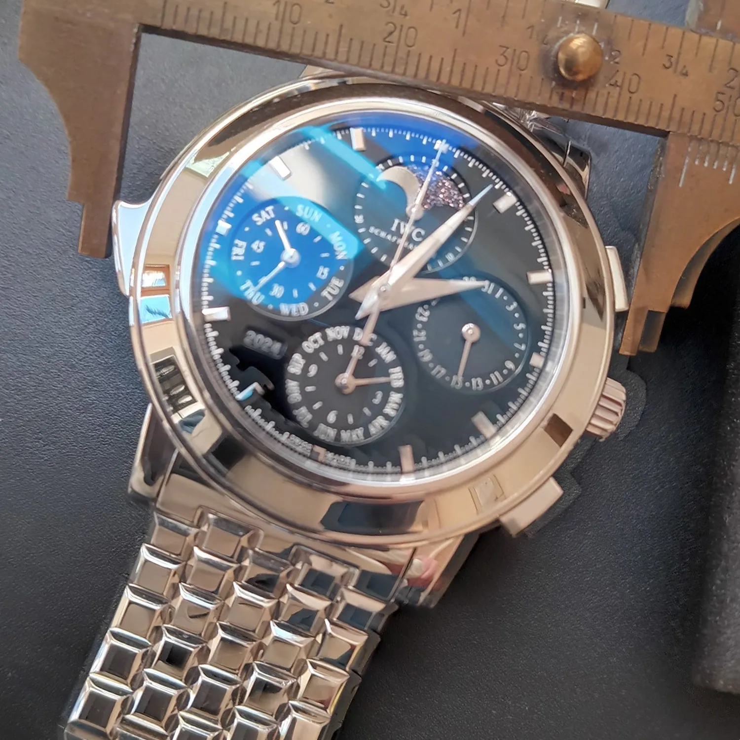 IWC Grande Complication Solid Platinum Limited Edition Mens Watch