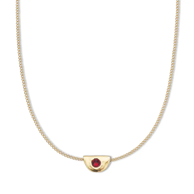 JANUARY BIRTHSTONE NECKLACE