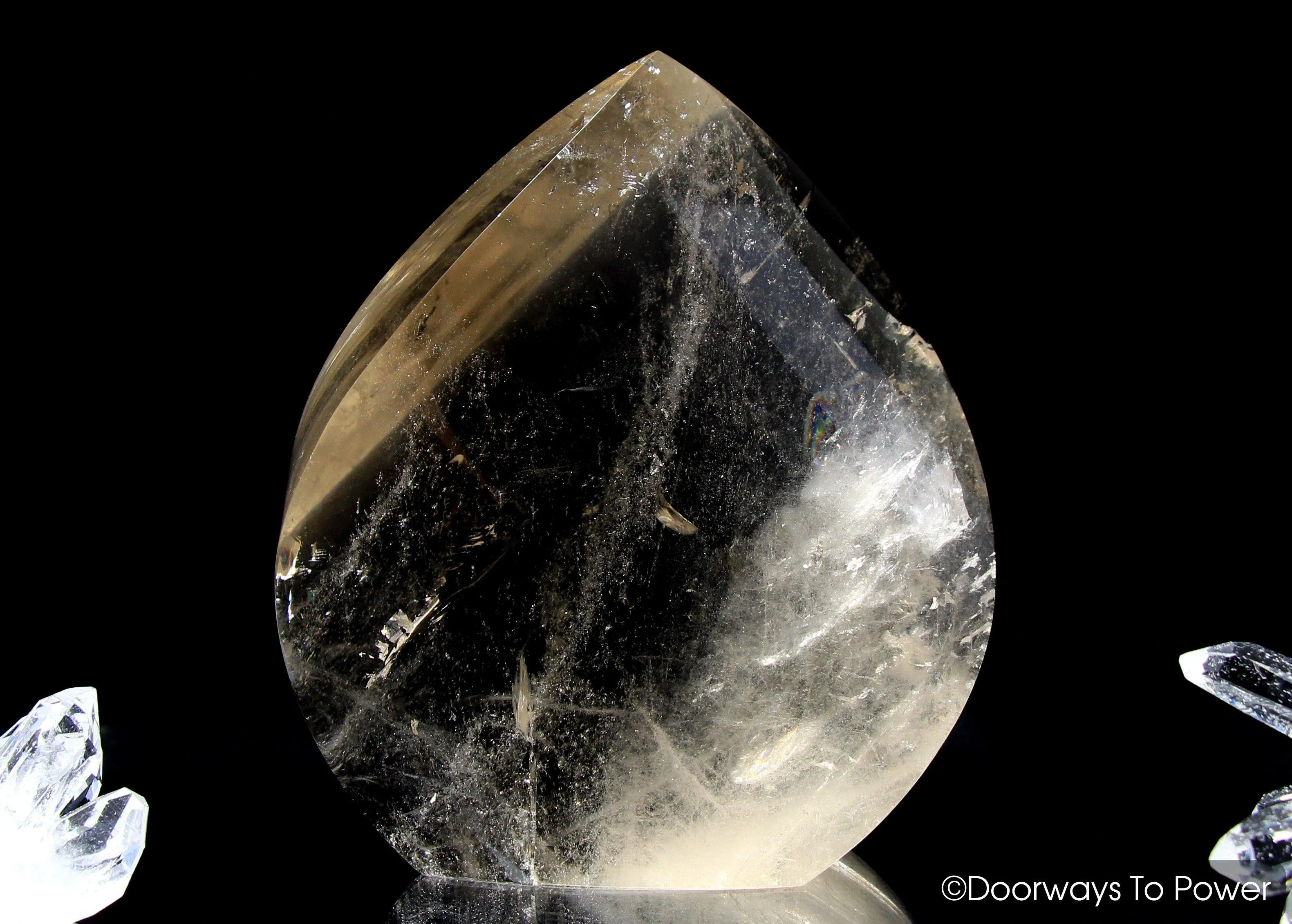 John of God Citrine Casa Crystal Abundance Stone 'The Golden Stone of Wealth'