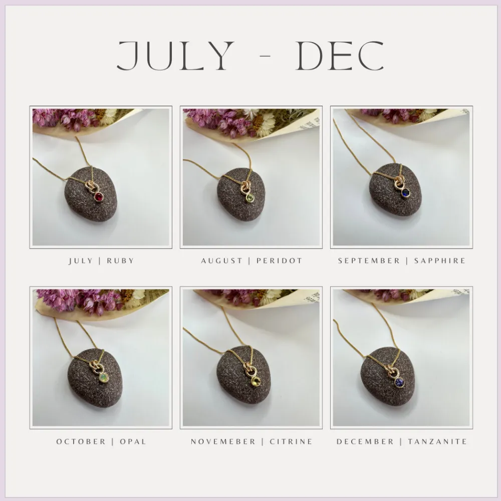 Kindred Mini Birthstone Necklace