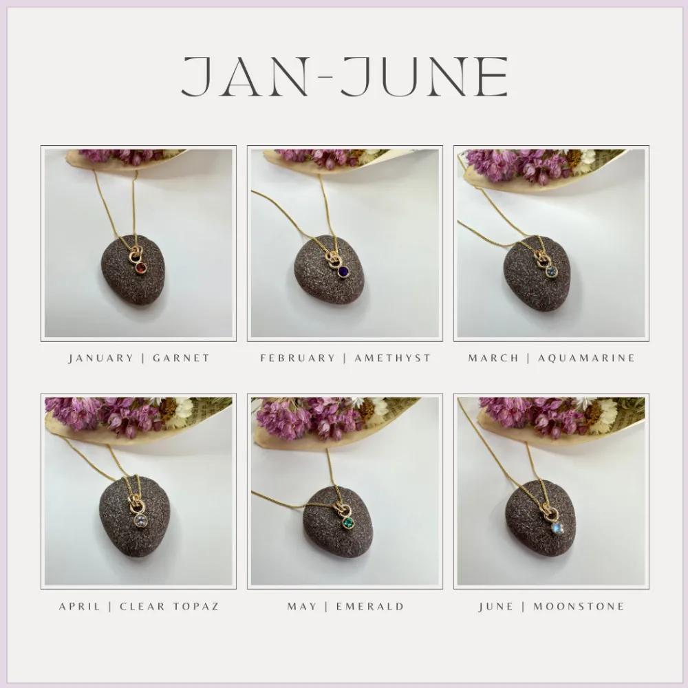 Kindred Mini Birthstone Necklace