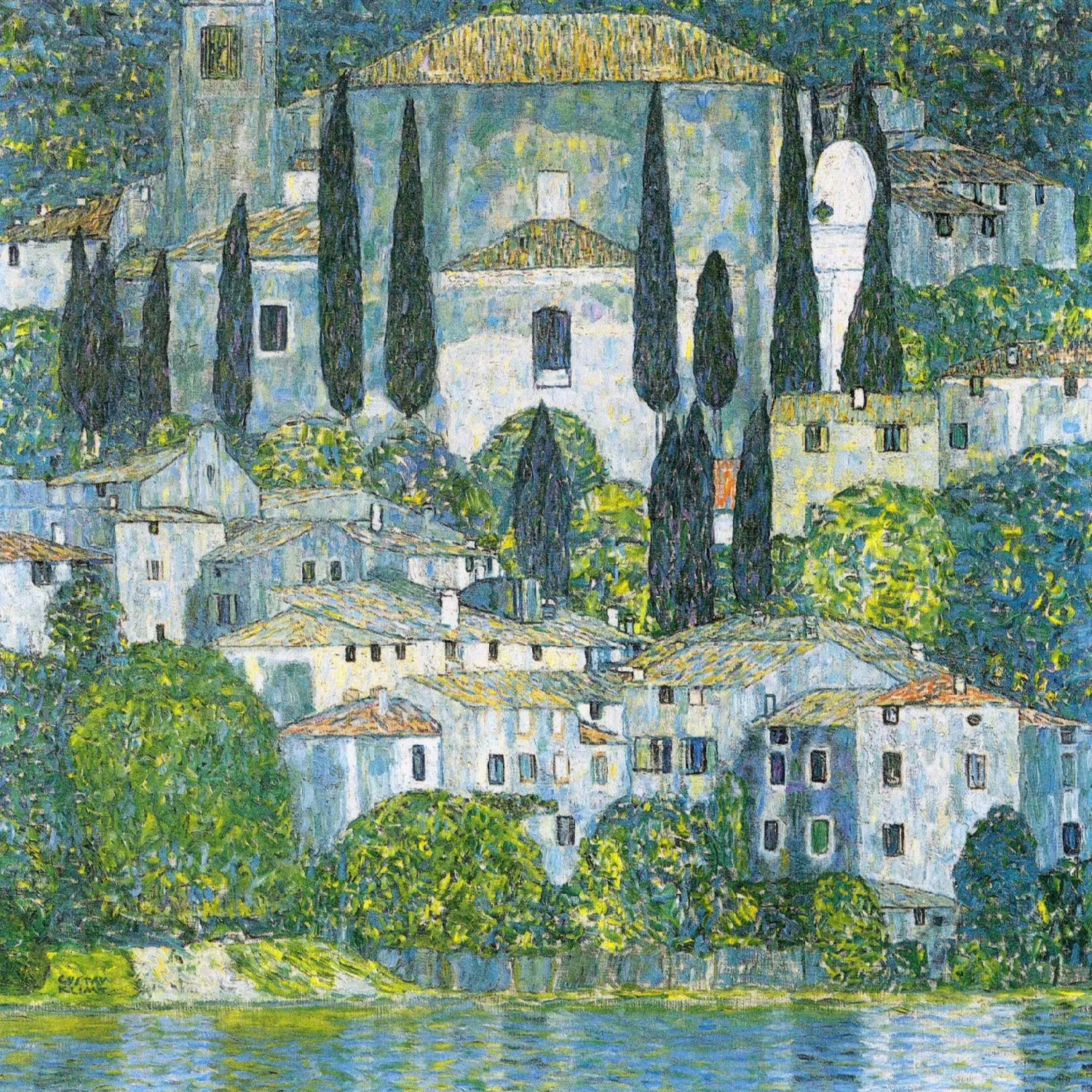 Kirche in Cassone Necklace