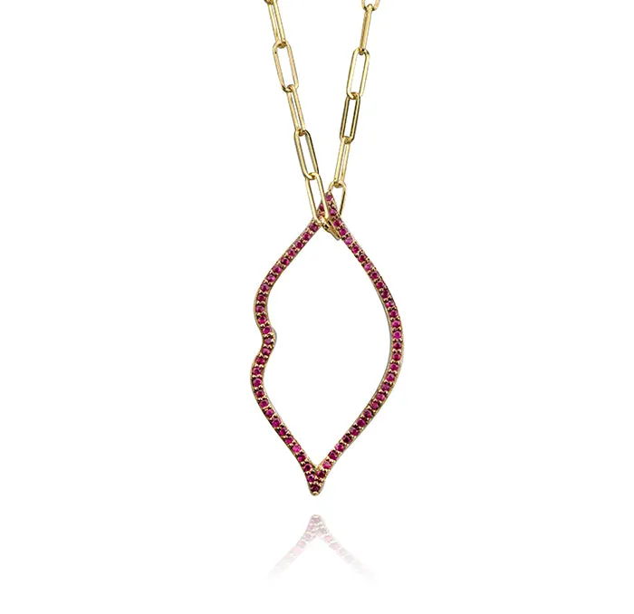 Lafia Lips Charm (Large)