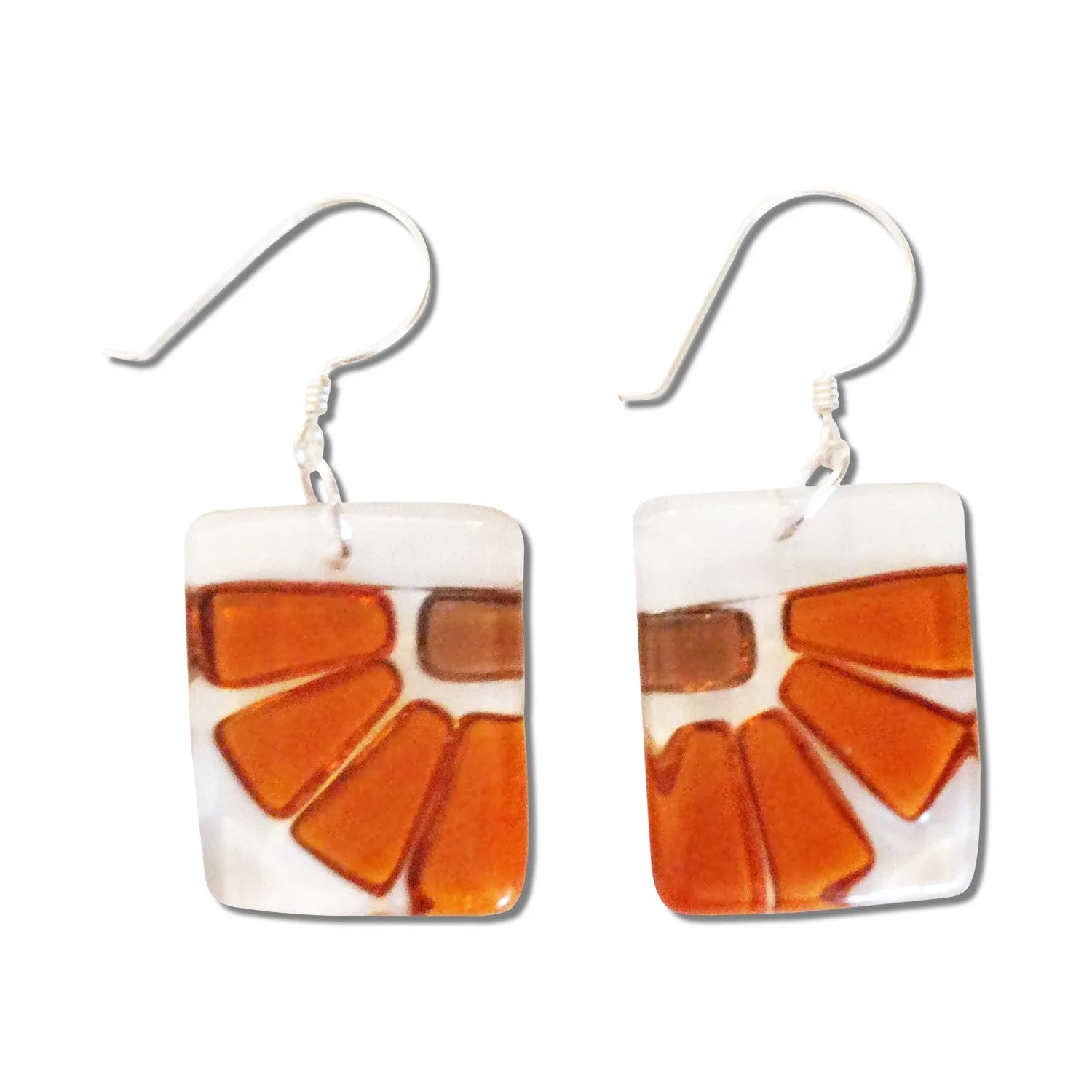 LAMA Glass Earrings - Black