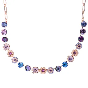 Large Adorned Necklace in "Wildberry" *Custom*