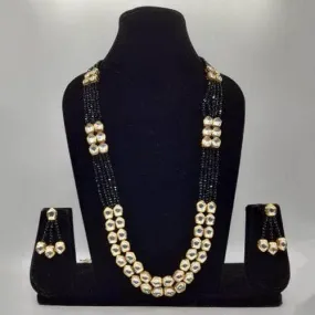 Long Crystal Kundan Set