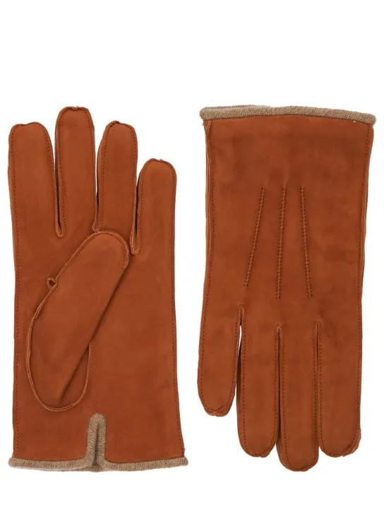 Mario Portolano   Suede gloves 