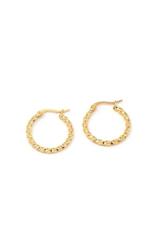 May Martin Amber Hoops