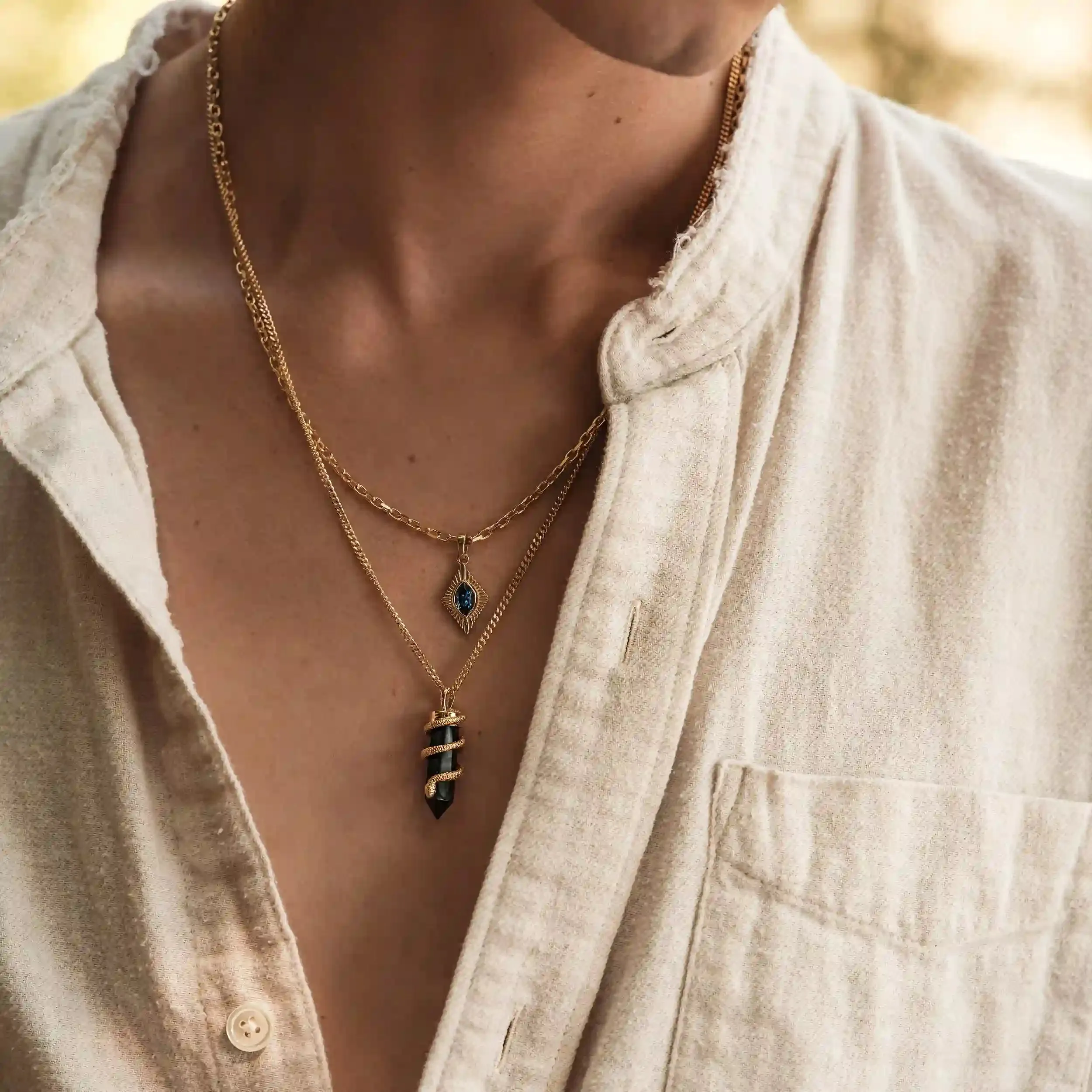 Men's Aura Necklace