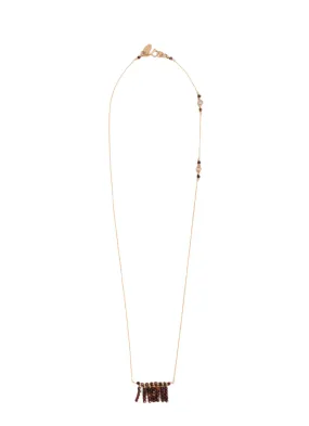 Miranda Necklace #1 - Garnet