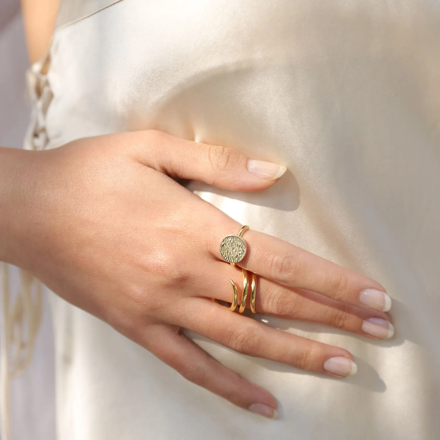 Molto Spiral Wrap Ring
