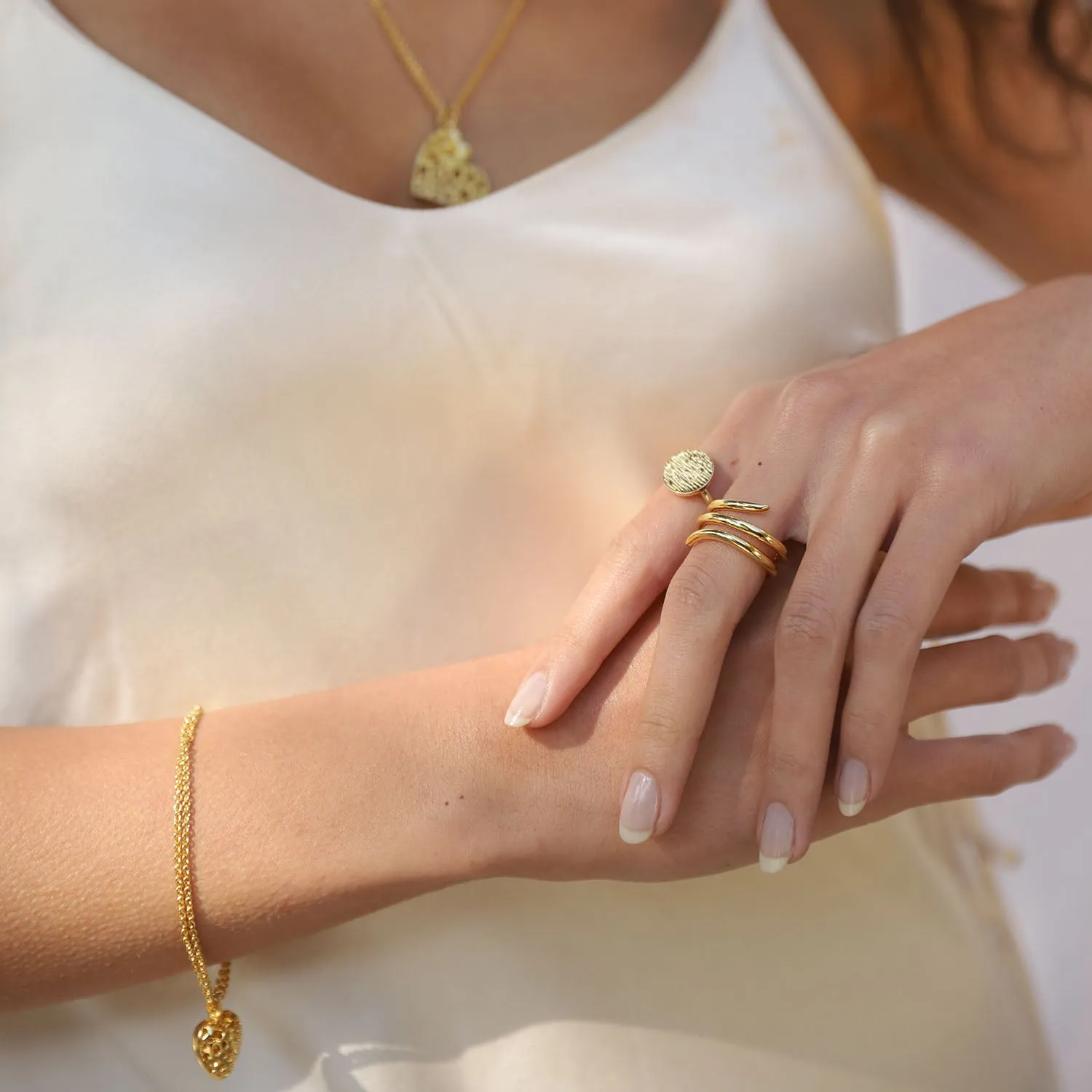 Molto Spiral Wrap Ring