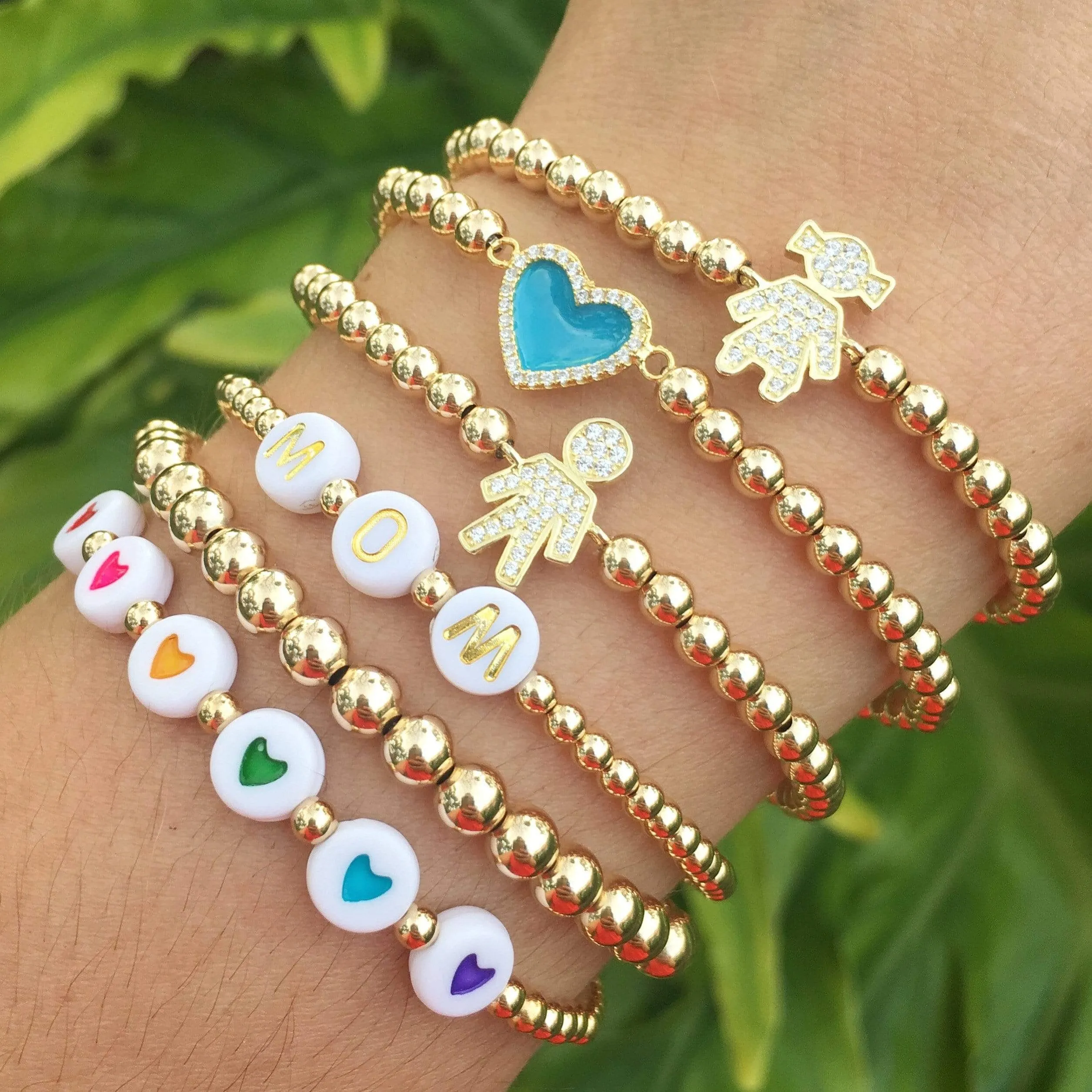 MOM | Initial Bracelet