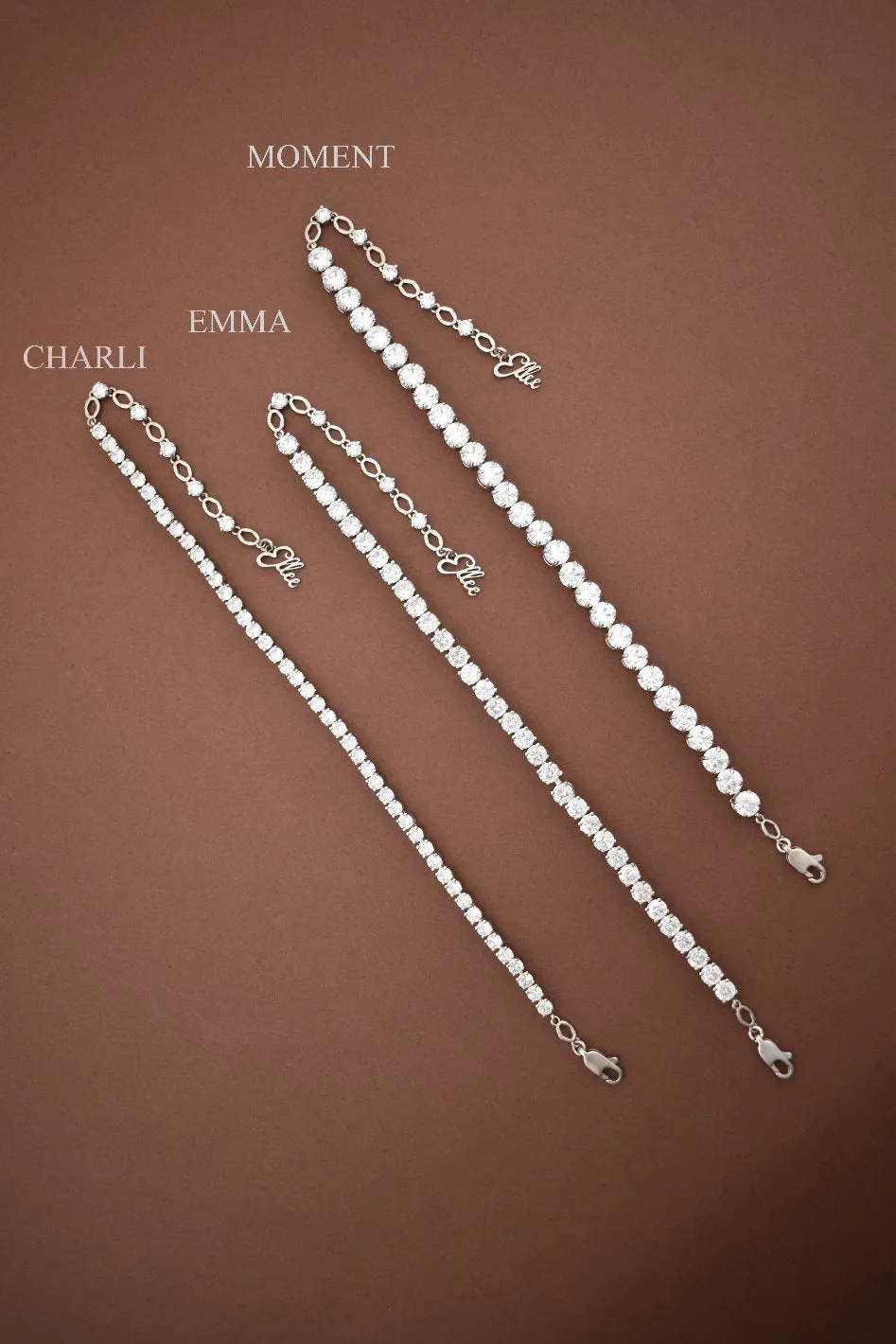 MOMENT Simulated Diamond Bracelet
