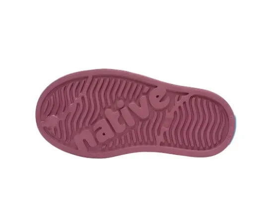 NATIVE Jefferson Junior Shoes Twilight Pink/Shell White