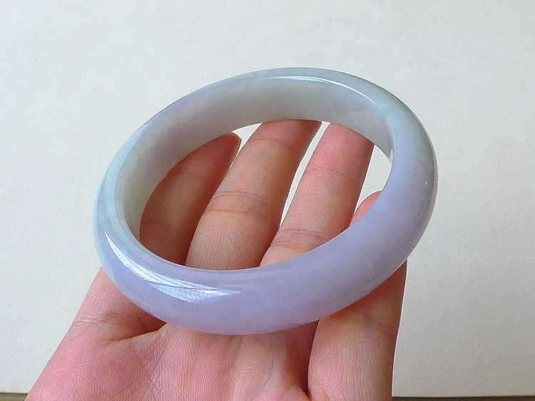 Natural Jade Bangle Jadeite Bangle Internal Diameter 57mm BER265