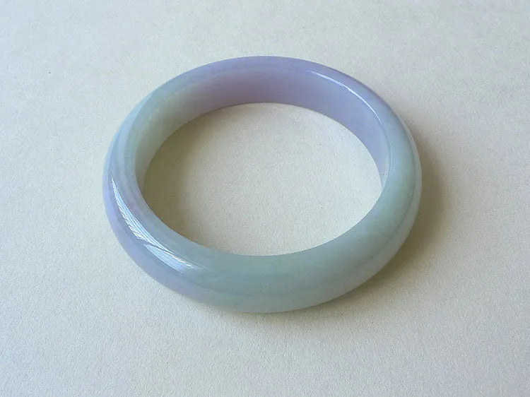 Natural Jade Bangle Jadeite Bangle Internal Diameter 57mm BER265