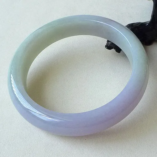 Natural Jade Bangle Jadeite Bangle Internal Diameter 57mm BER265