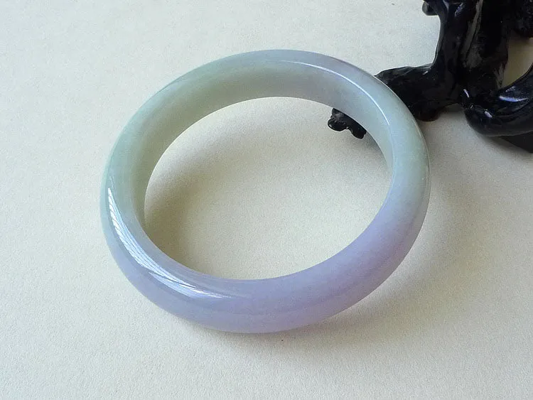 Natural Jade Bangle Jadeite Bangle Internal Diameter 57mm BER265