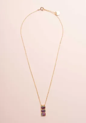 Necklace Rc731 Ruby-Zoisite