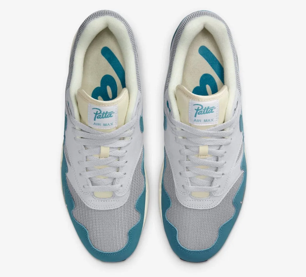 Nike Air Max 1 Patta Waves Noise Aqua (with Bracelet)