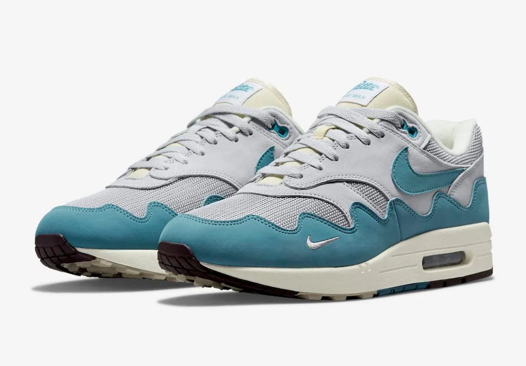 Nike Air Max 1 Patta Waves Noise Aqua (with Bracelet)