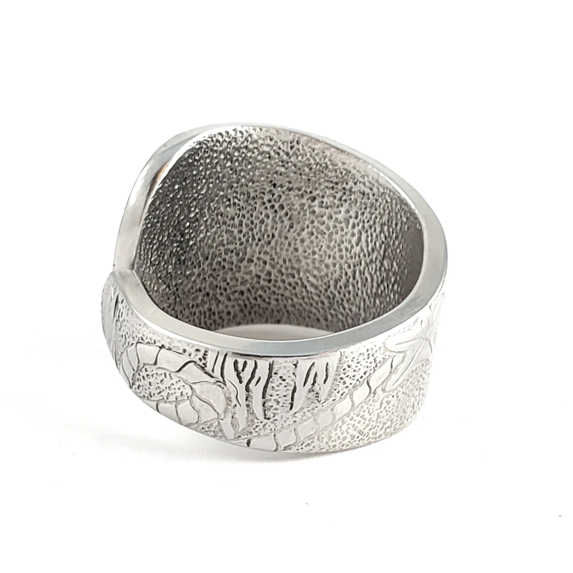 Old Harbor Anchor Stainless Steel Spoon Ring