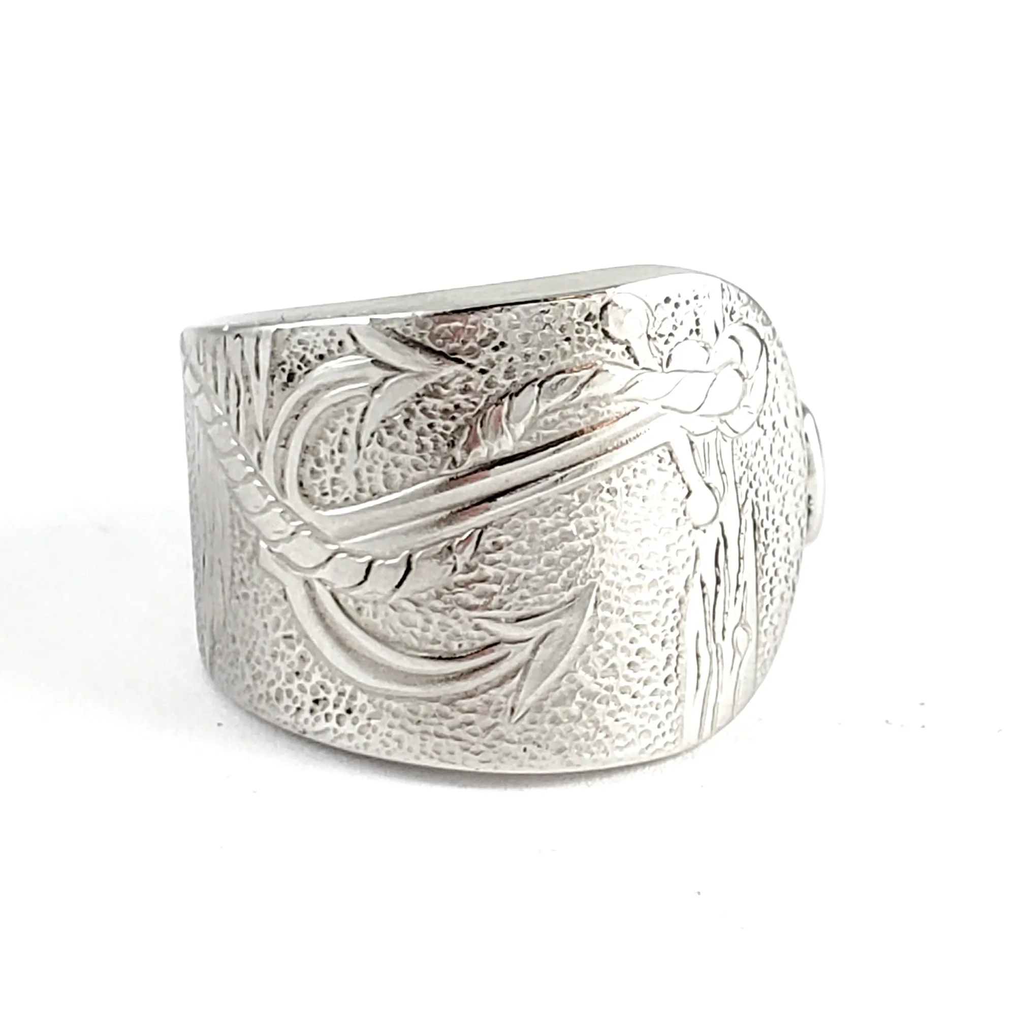 Old Harbor Anchor Stainless Steel Spoon Ring