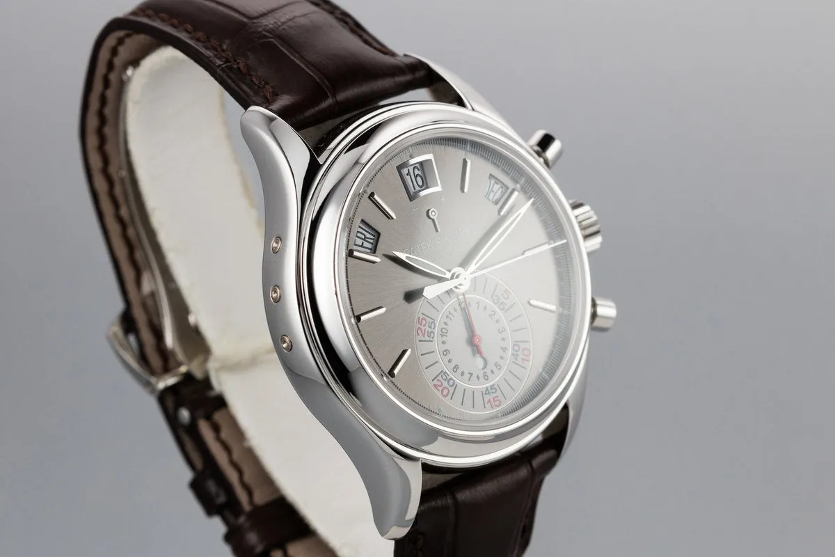 Patek Philippe Complications Annual Calendar 5960P ‑ 001 Grey Dial with Box and Papers