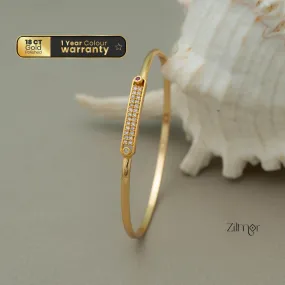 PP101145 - Gold Plated Openable Bangle