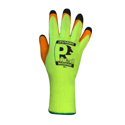 Predator Winter Paws Latex Work Gloves
