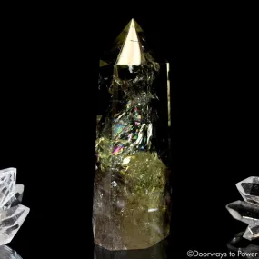 (Reserved) Citrine Smoky Phantom Quartz Crystal Generator Point w/ Rainbows