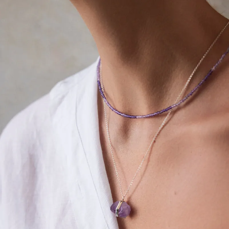 REVERIE NECKLACE | AMETHYST
