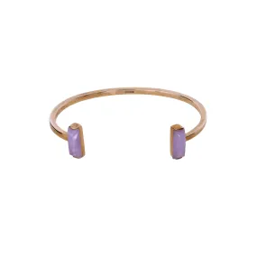 Rose Vermeil Amethyst Cuff