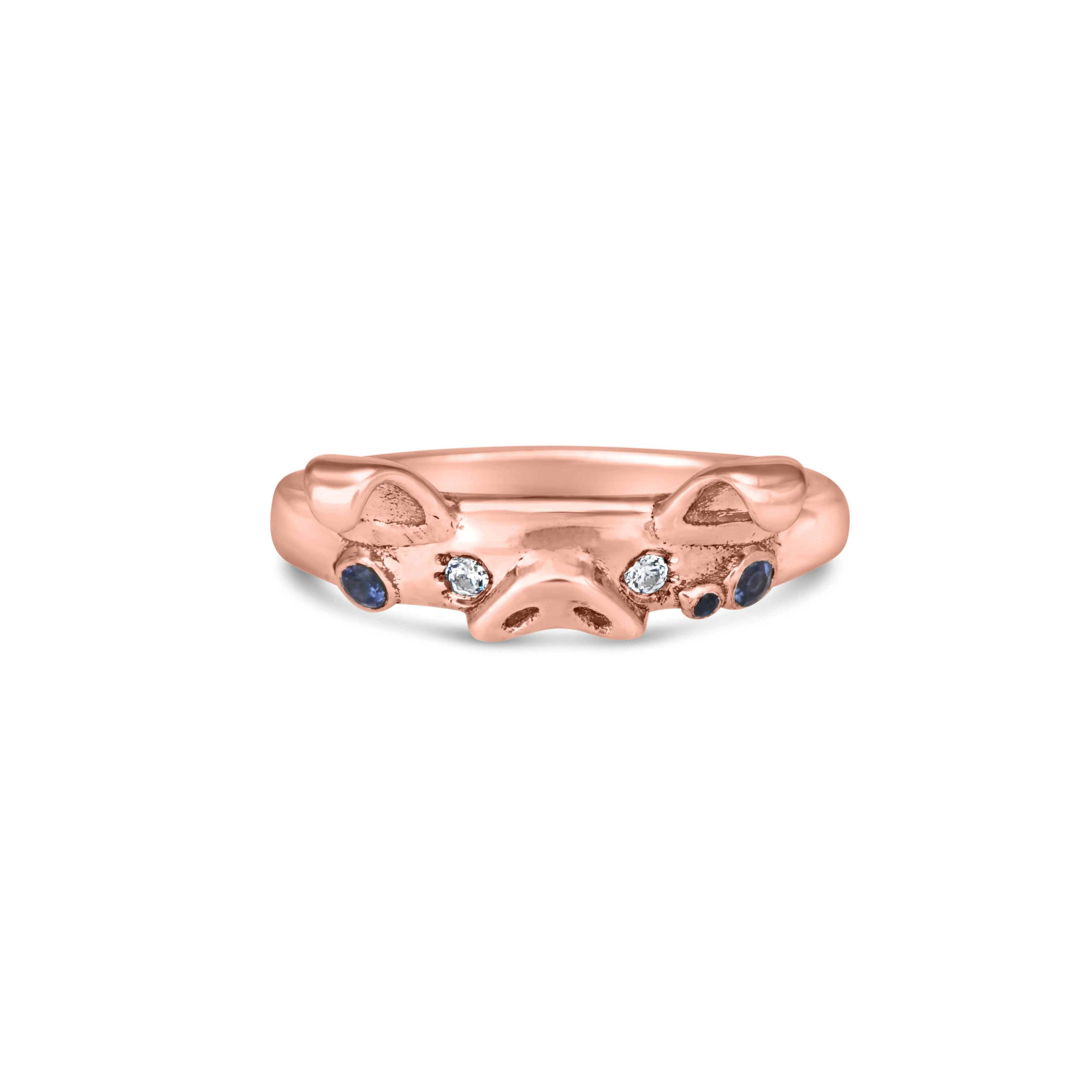 Sad Pig Ring