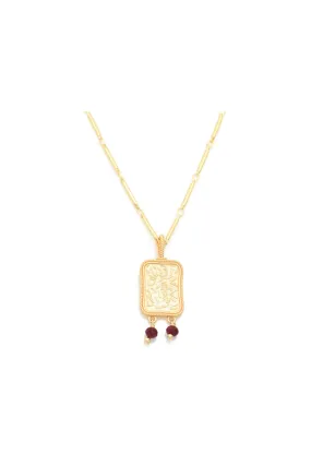 Samara Ruby Necklace By Susan Rose