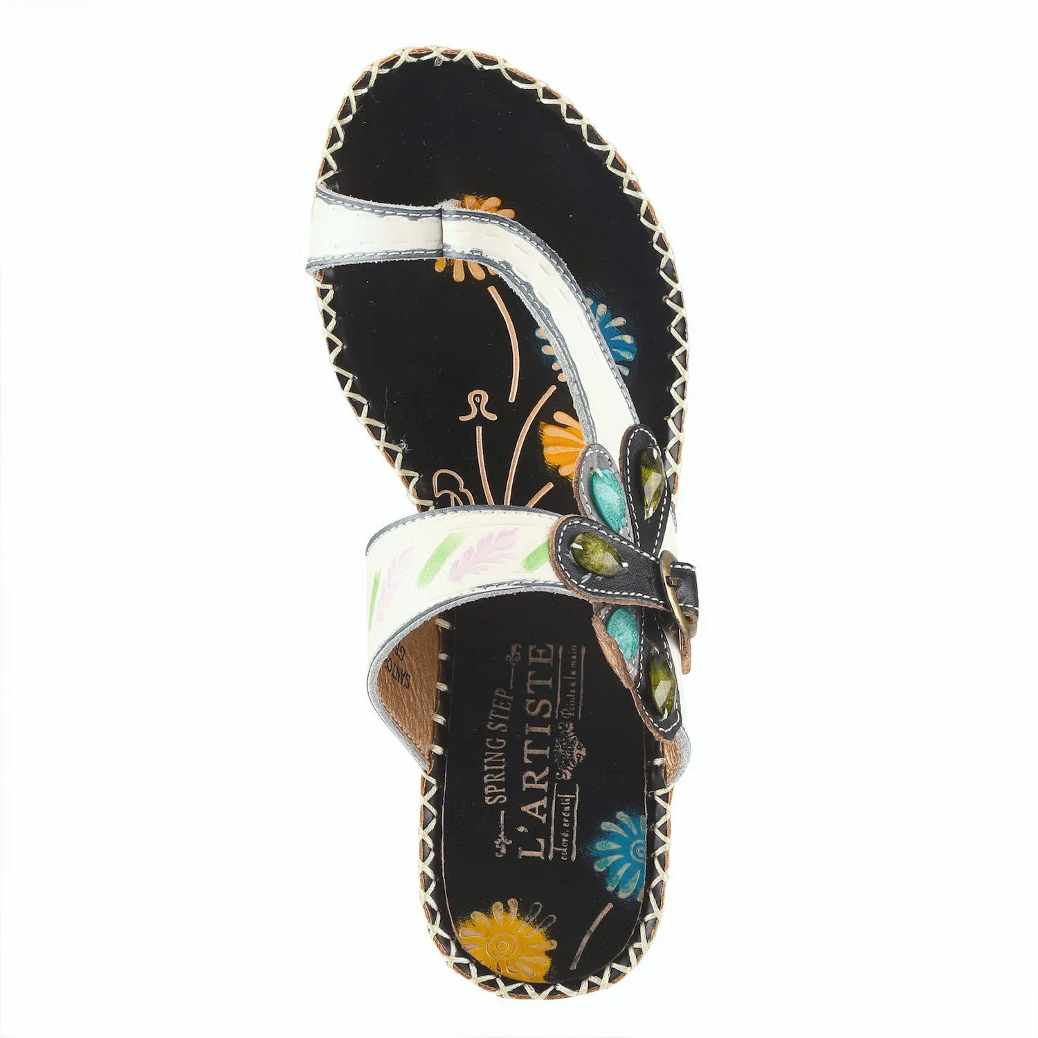 Santorini L'Artiste - White Multi