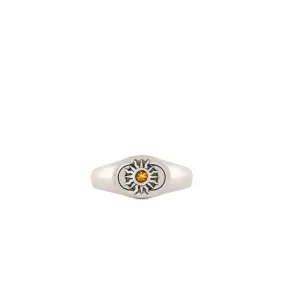 Silver Helios Ring