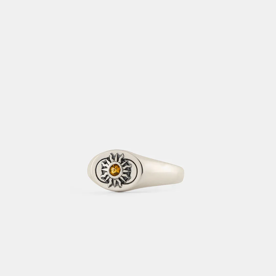 Silver Helios Ring