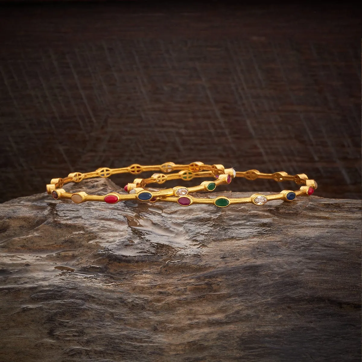 Silver Temple Bangle 177947