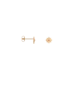 Single Aurora Stud Earring 14K